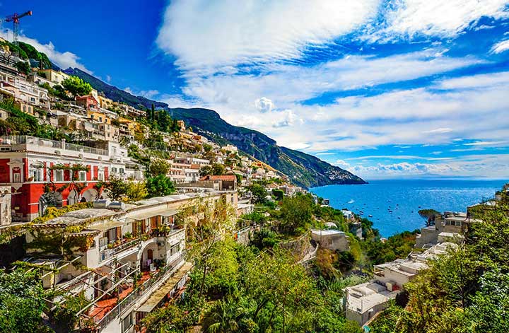 Tour da Napoli a Pompei e Amalfi