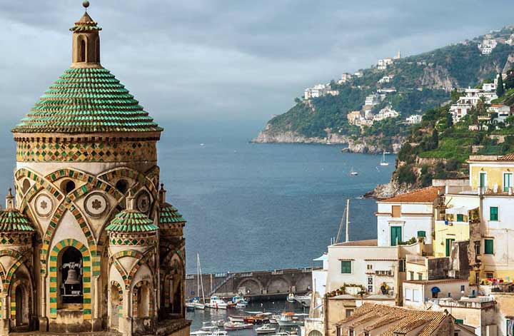 Tour da Napoli a Pompei e Amalfi